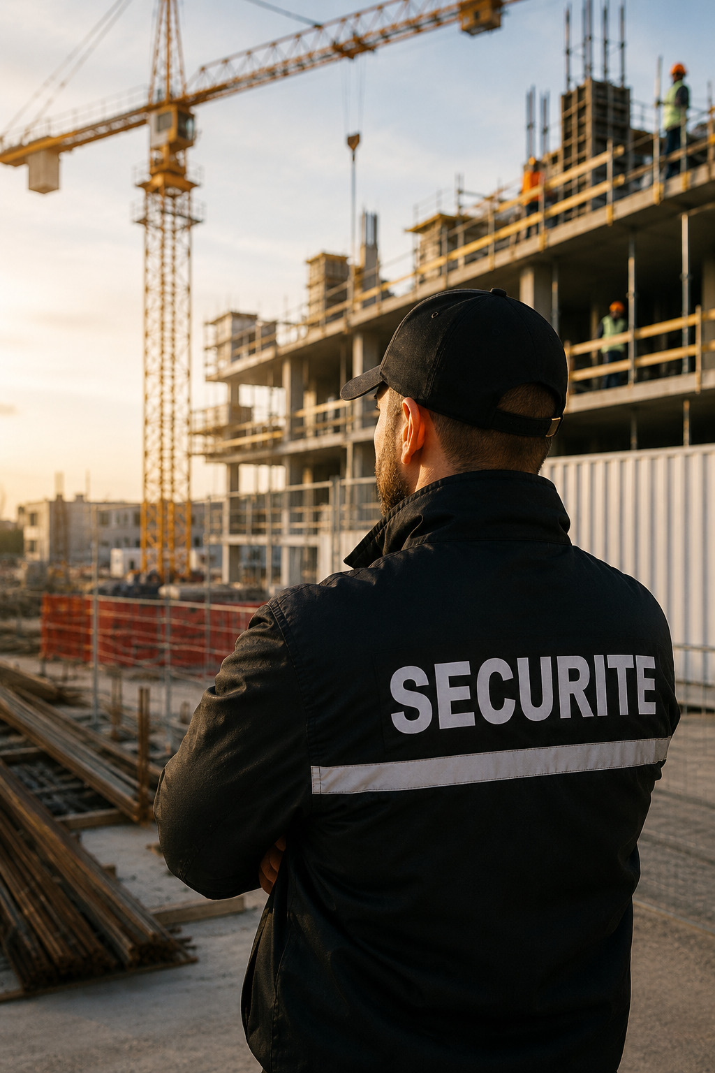 Agent de sécurité de chantier de nuit