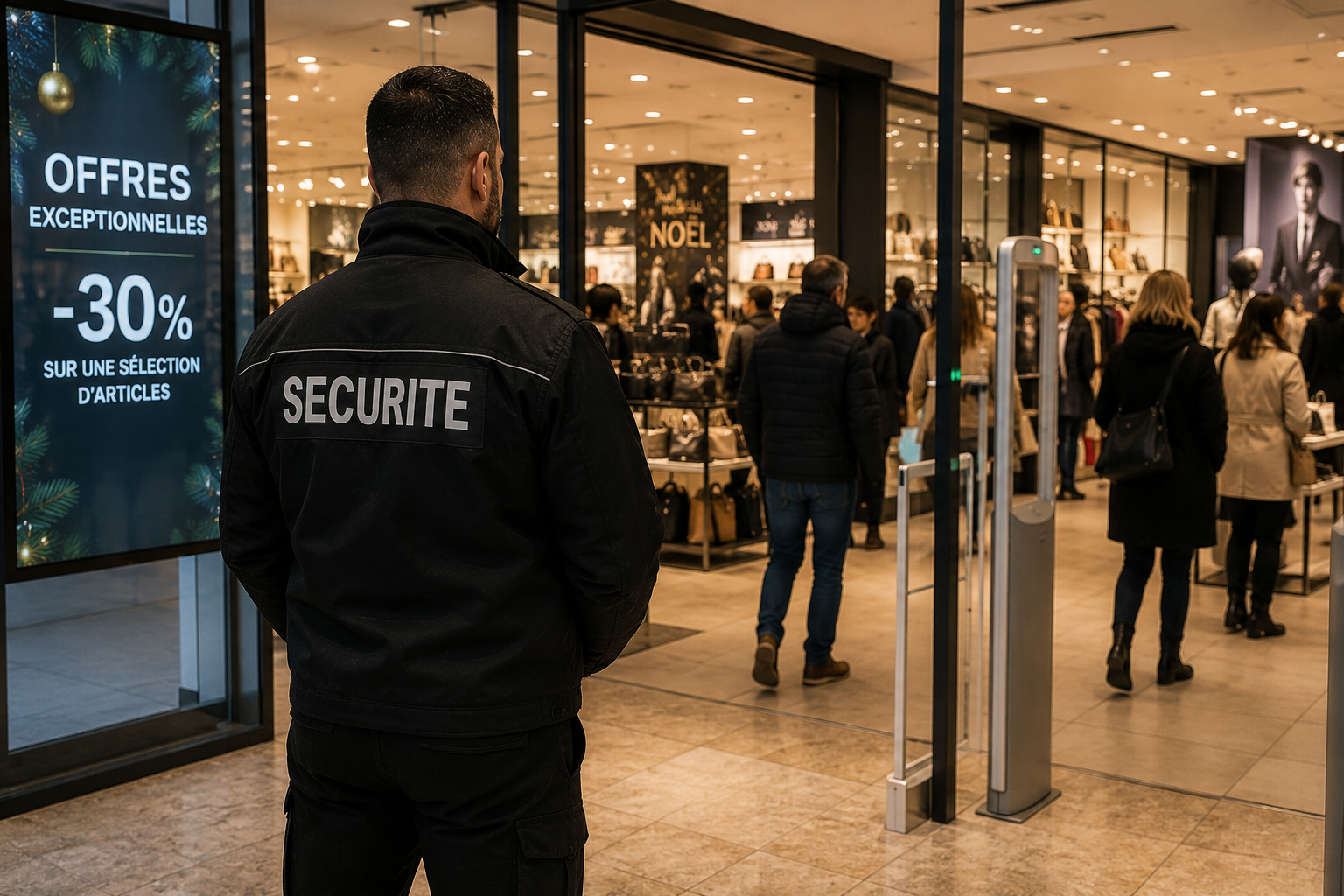 Agent de sécurité en magasin