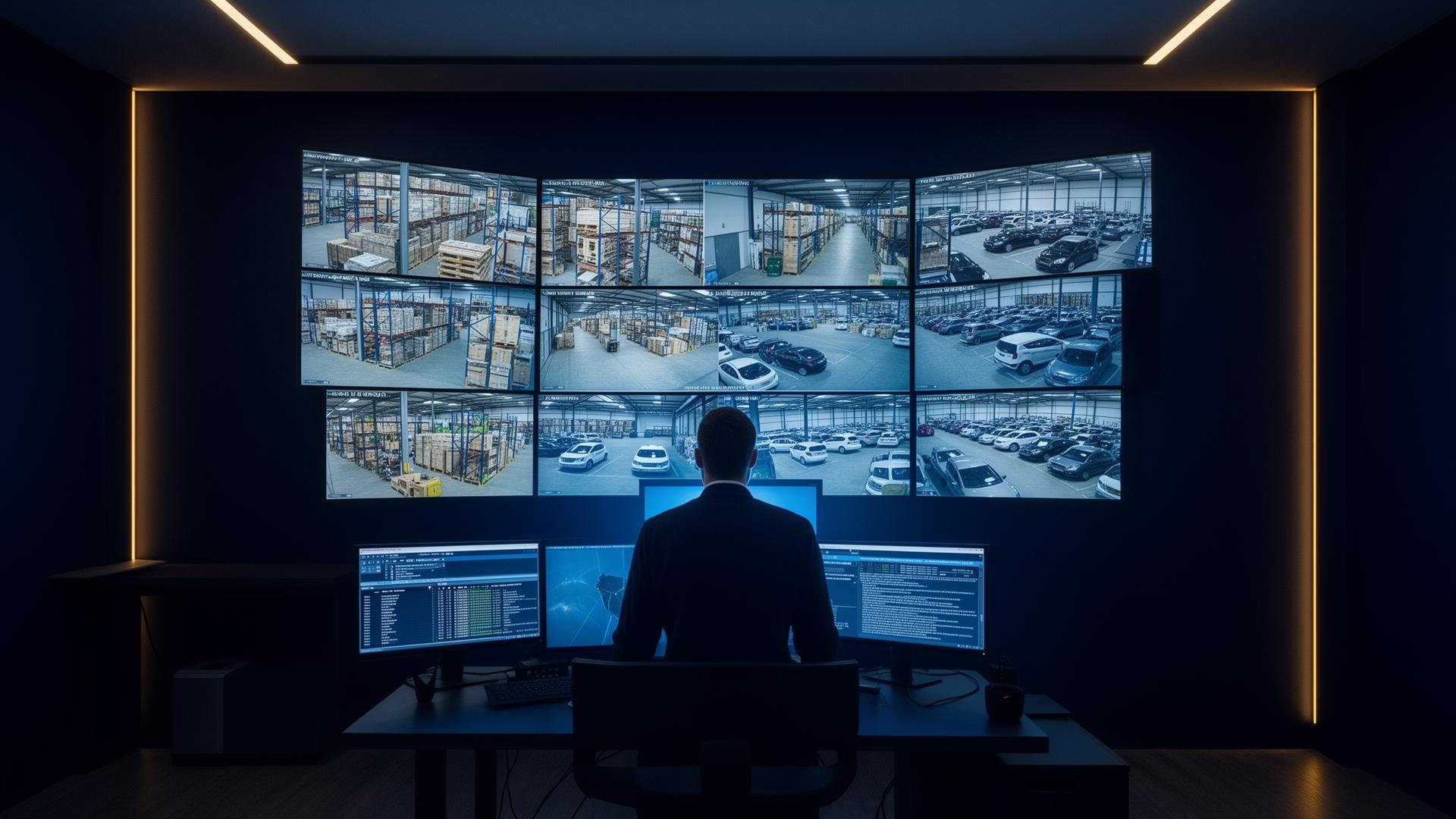 Agent SECURACTIF en mission dans un parking souterrain