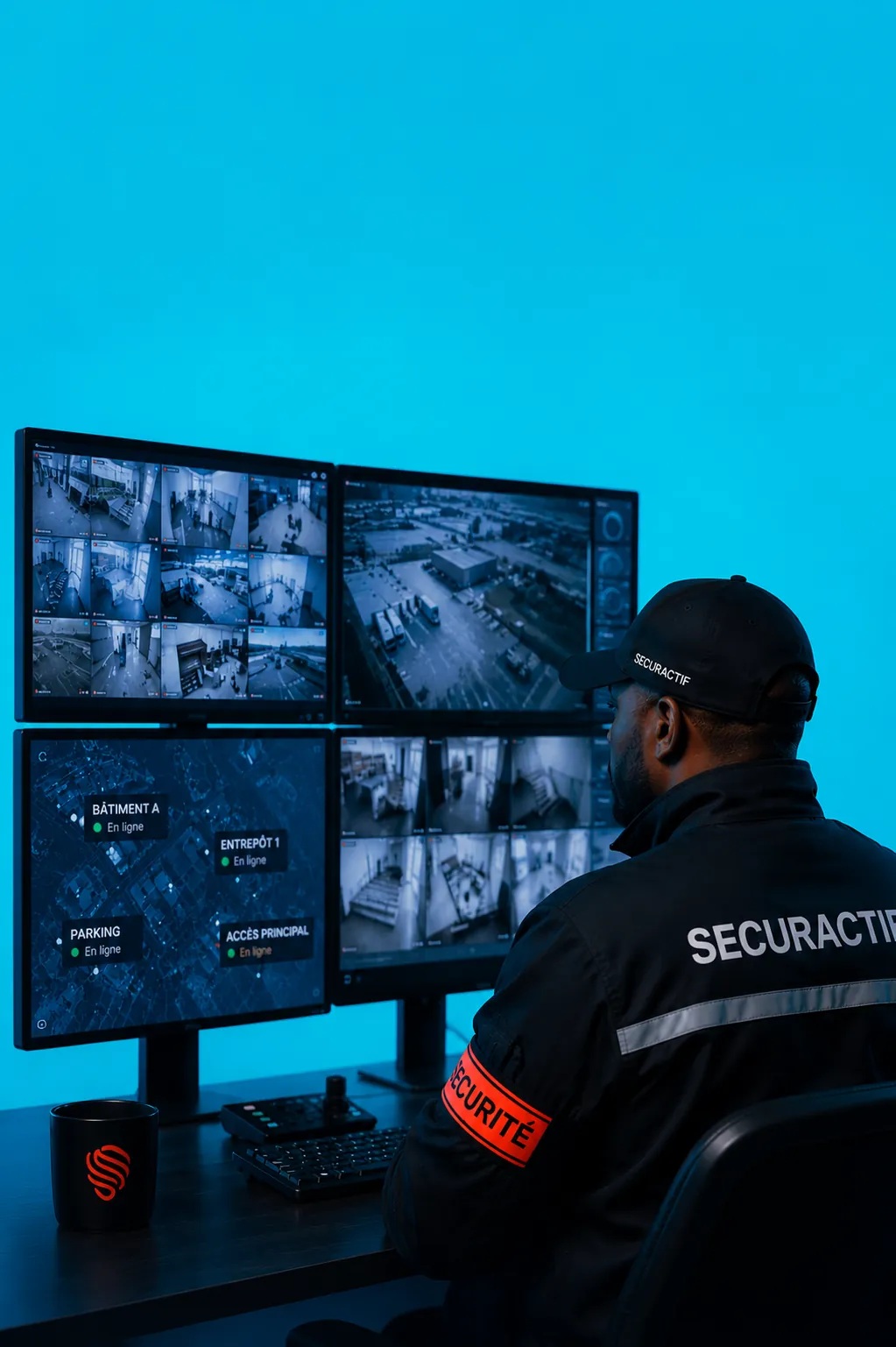 Vidéosurveillance & suivi connecté